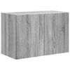 vidaXL TV Fali Szekr&eacute;ny 59,5 x 31 x 40 cm Sz&uuml;rke Sonoma Szerelt Fa