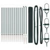 vidaXL Hevederes dr&oacute;tker&iacute;t&eacute;s t&uuml;sk&eacute;kkel 25 x 1,2 m PVC-bevonatos Ac&eacute;l