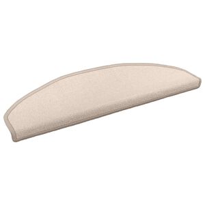 vidaXL &Ouml;ntapad&oacute;s l&eacute;pcsőszőnyegek 15 db 80 x 24,5 x 3,5 cm T&oacute;psz&iacute;nű