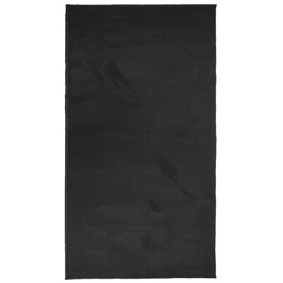 vidaXL OVIEDO fekete rövid szálú szőnyeg 80 x 150 cm