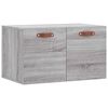 vidaXL sz&uuml;rke sonoma sz&iacute;nű szerelt fa faliszekr&eacute;ny 60 x 36,5 x 35 cm