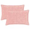vidaXL P&aacute;rna huzat 2 db HOUTEN R&oacute;zsasz&iacute;n 30 x 50 cm Műny&uacute;l Szőr