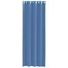 vidaXL 2 db királykék voile függönyök grommets