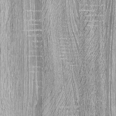 vidaXL szürke sonoma színű szerelt fa éjjeliszekrény 60x38,5x48 cm
