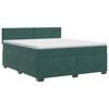 vidaXL Boxspring &aacute;gy matraccal S&ouml;t&eacute;tz&ouml;ld 160 x 200 cm B&aacute;rsony