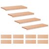 vidaXL L&eacute;pcsőszőnyegek 12 db 80 x 25 x 2 cm Term&eacute;szetes T&ouml;m&ouml;r b&uuml;kkfa
