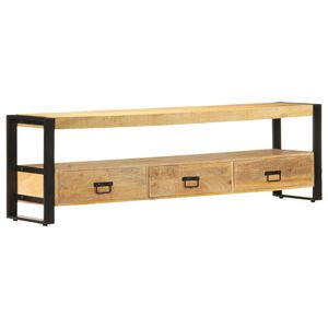 vidaXL t&ouml;m&ouml;r mang&oacute;fa TV-szekr&eacute;ny 150 x 30 x 45 cm