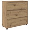 vidaXL T&aacute;rol&oacute;szekr&eacute;ny 80 x 31 x 81 cm Szerelt Fa Artisan t&ouml;lgy