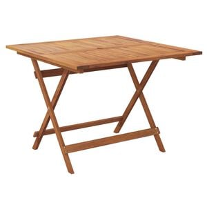 vidaXL t&ouml;m&ouml;r ak&aacute;cfa &ouml;sszecsukhat&oacute; kerti asztal 90 x 90 x 75 cm