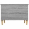 vidaXL szürke sonoma színű szerelt fa dohányzóasztal 60x44,5x45 cm