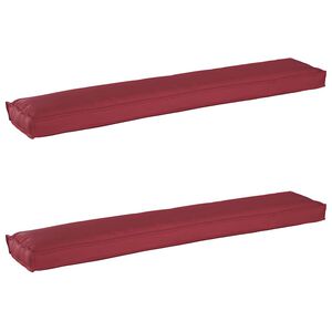 vidaXL Raklap p&aacute;rna k&eacute;szlet 2 db Oxford Sz&ouml;vet Bord&oacute; 200 x 40 x 8 cm