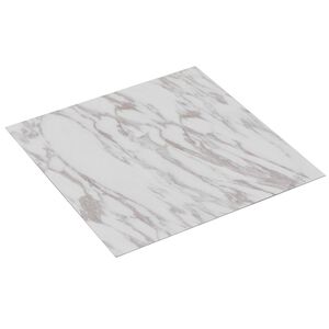 vidaXL Padl&oacute;deszk&aacute;k 5,11 m&sup2; 55 pcs PVC Feh&eacute;r m&aacute;rv&aacute;ny