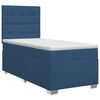 vidaXL Boxspring &aacute;gy matraccal fejt&aacute;ml&aacute;val K&eacute;k 100 x 200 cm Sz&ouml;vet