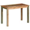vidaXL t&ouml;m&ouml;r &uacute;jrahasznos&iacute;tott fa &eacute;tkezőasztal 110 x 55 x 76 cm