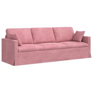 vidaXL Kanap&eacute; R&oacute;zsasz&iacute;n 228 x 78 x 80 cm B&aacute;rsony