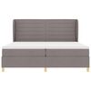 vidaXL Boxspring &aacute;gy matraccal S&ouml;t&eacute;tsz&uuml;rke 90x190 cm Sz&ouml;vet T&oacute;psz&iacute;nű