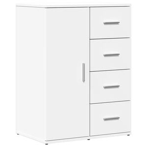 vidaXL feh&eacute;r szerelt fa t&aacute;lal&oacute;szekr&eacute;ny 59 x 39 x 80 cm