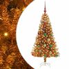 vidaXL Kar&aacute;csonyfa Arany 150 cm PET