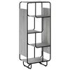 vidaXL Magas kom&oacute;d Sz&uuml;rke Sonoma 60 x 37,5 x 144 cm Szerelt Fa