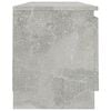 vidaXL betonsz&uuml;rke szerelt fa TV-szekr&eacute;ny 120 x 30 x 35,5 cm