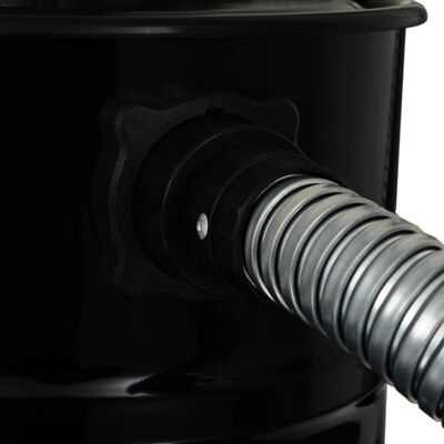 vidaXL HEPA-szűrős hamuporszívó 1000 W 20 L fekete