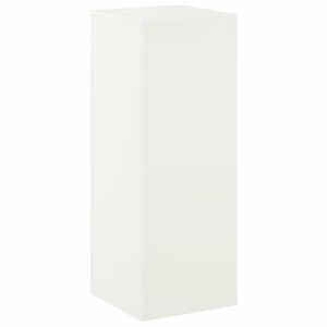 vidaXL N&ouml;v&eacute;ny&aacute;llv&aacute;ny Feh&eacute;r 30 x 30 x 80 cm Ac&eacute;l