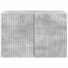 vidaXL TV Fali Szekr&eacute;ny Beton Sz&uuml;rke 59,5 x 31 x 40 cm Faanyag