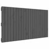 vidaXL sz&uuml;rke t&ouml;m&ouml;r fenyőfa fali fejt&aacute;mla 127,5 x 3 x 60 cm