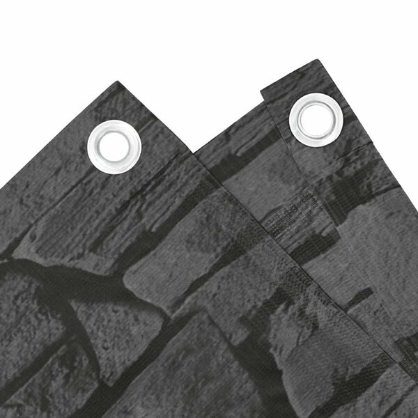 vidaXL sz&uuml;rke p&aacute;rk&aacute;nyk&ouml;ves PVC bel&aacute;t&aacute;s elleni erk&eacute;lyparav&aacute;n 1000x75 cm