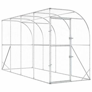 vidaXL Fali Ty&uacute;k&oacute;l Ez&uuml;st 600 x 150 x 215 cm Horganyzott Ac&eacute;l