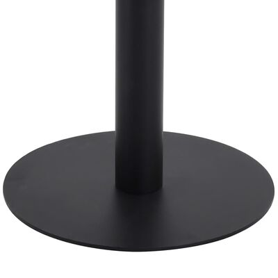 vidaXL világosbarna MDF bisztróasztal 60 x 60 cm