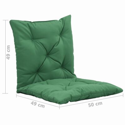 vidaXL 2 db zöld párna hintaágyhoz 50 cm