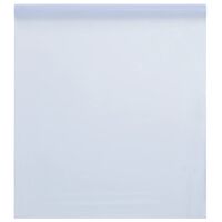 vidaXL matt átlátszó fehér PVC statikus ablakfólia 60 x 500 cm