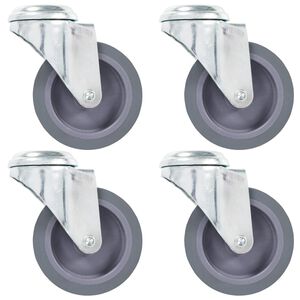 vidaXL 4 db h&aacute;tfuratos &ouml;nbe&aacute;ll&oacute; g&ouml;rgő 75 mm