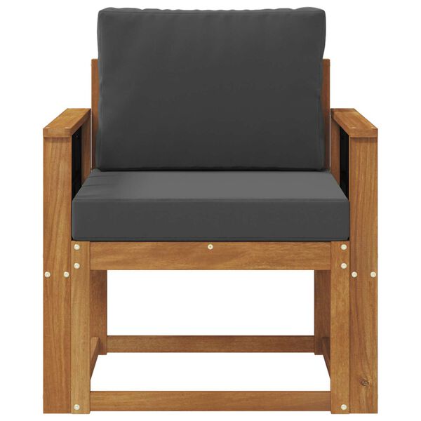 vidaXL K&uuml;lt&eacute;ri kanap&eacute; T&ouml;m&ouml;r ak&aacute;cfa &eacute;s poli&eacute;szter Term&eacute;szetes