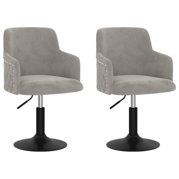 vidaXL 2 db vil&aacute;gossz&uuml;rke b&aacute;rsony forg&oacute; &eacute;tkezősz&eacute;k