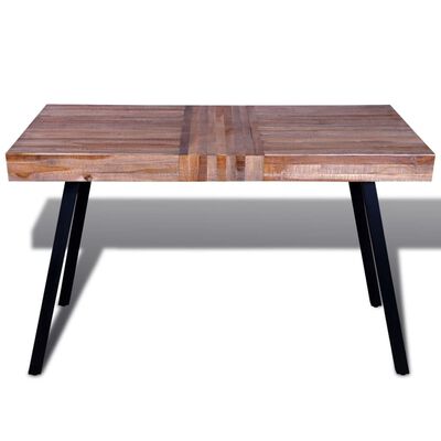 vidaXL újrahasznosított tíkfa asztal