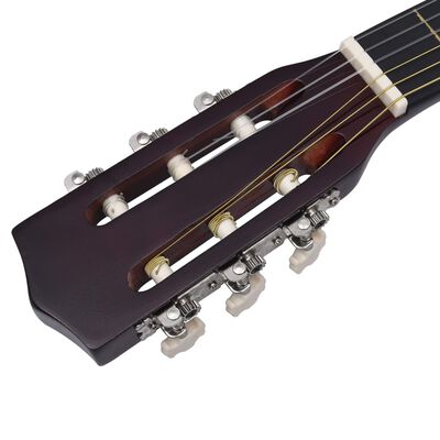 vidaXL 8 darabos klasszikus gitár gyerek kezdőkészlet 1/2 34"