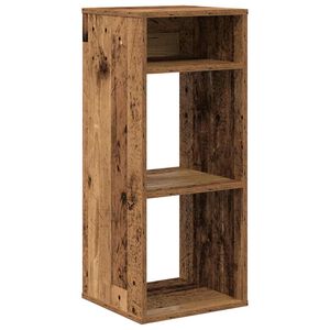 vidaXL k&ouml;nyvszekr&eacute;ny antik fa 34x31x80 cm szerelt fa