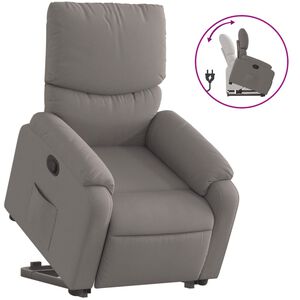 vidaXL t&oacute;psz&iacute;nű sz&ouml;vet fel&aacute;ll&aacute;st seg&iacute;tő d&ouml;nthető fotel