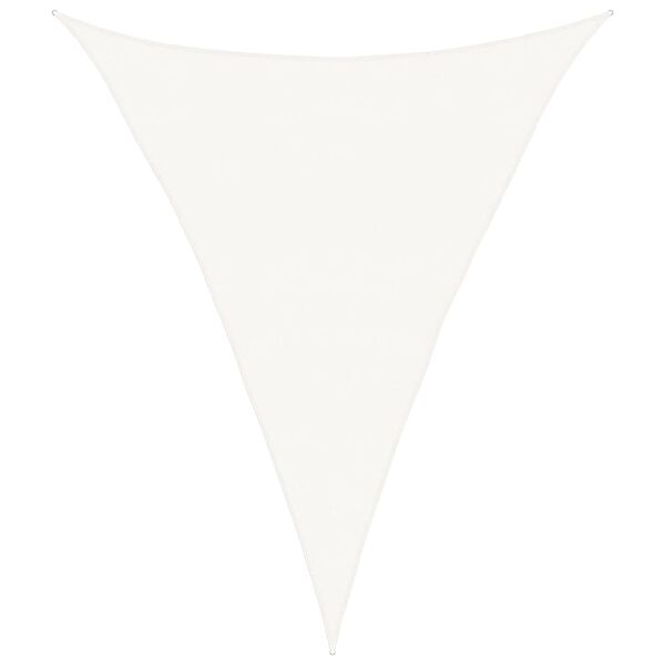 vidaXL feh&eacute;r HDPE napvitorla 160 g/m&sup2; 5 x 6 x 6 m