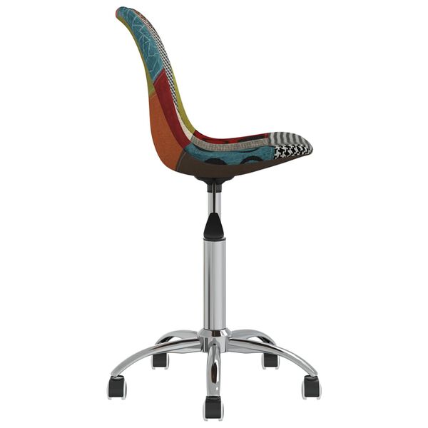 vidaXL foltvarrott sz&ouml;vetbor&iacute;t&aacute;s&uacute; forg&oacute; &eacute;tkezősz&eacute;k