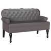 vidaXL Chesterfield Pad Sz&uuml;rke 119,5 x 64,5 x 75 cm Műbőr