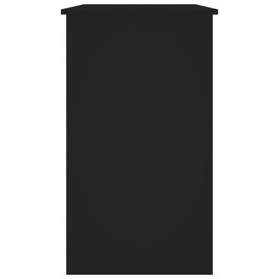 vidaXL fekete forgácslap íróasztal 90 x 45 x 76 cm