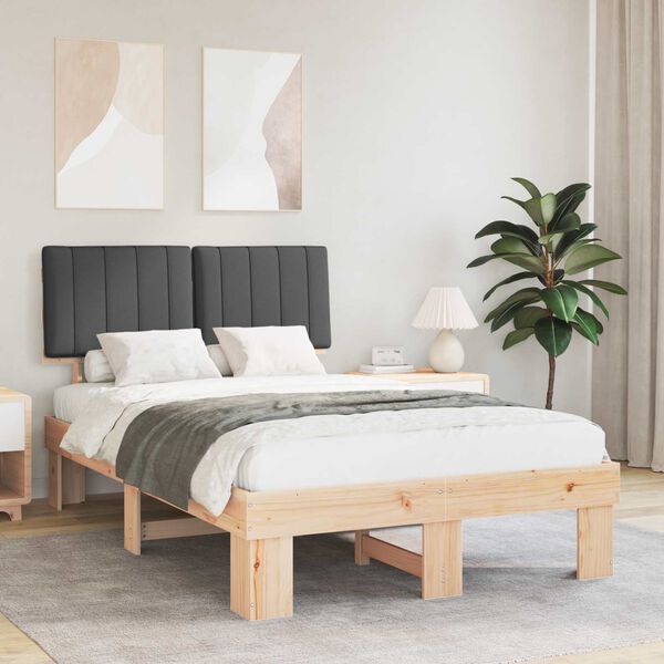 vidaXL &Aacute;gykeret K&aacute;rpitozott Fejt&aacute;ml&aacute;val S&ouml;t&eacute;tsz&uuml;rke 120 x 190 cm