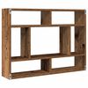 vidaXL antik fa szerelt fa fali polc 75x16x55 cm