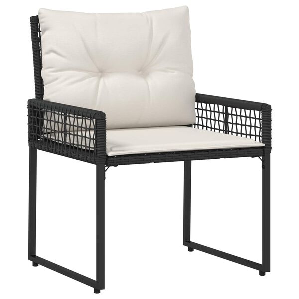 vidaXL K&uuml;lt&eacute;ri B&uacute;tor Szett p&aacute;rn&aacute;val 3 pcs Fekete &eacute;s Feh&eacute;r