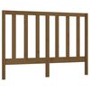 vidaXL m&eacute;zbarna t&ouml;m&ouml;r fenyőfa &aacute;gyfejt&aacute;mla 166 x 4 x 100 cm