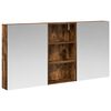 vidaXL F&uuml;rdőszobai Szekr&eacute;ny Szett 3 db 140 x 14,5 x 70 cm Szerelt fa