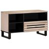 vidaXL t&ouml;m&ouml;r mang&oacute;fa TV-szekr&eacute;ny 80 x 34 x 46 cm